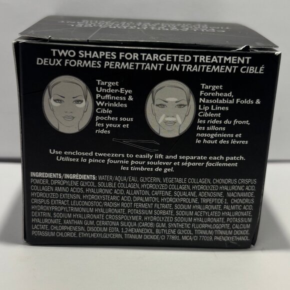Peter Thomas Roth Collagen Hydra-Gel Face&Eye Patches (90 Patches+Tweezers) New - Picture 2 of 3
